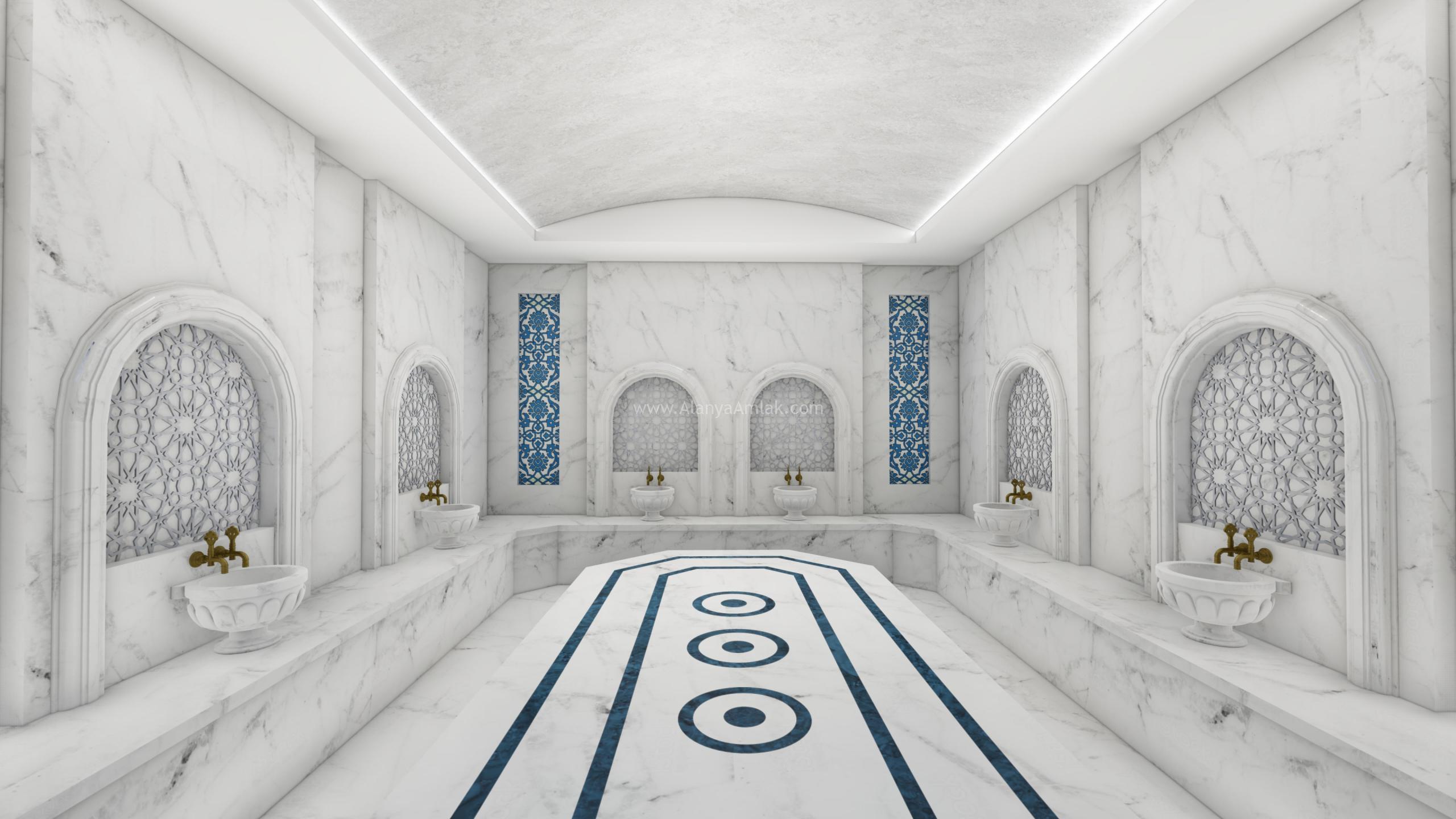 خرید خانه دارای حمام ترکی در آلانیا